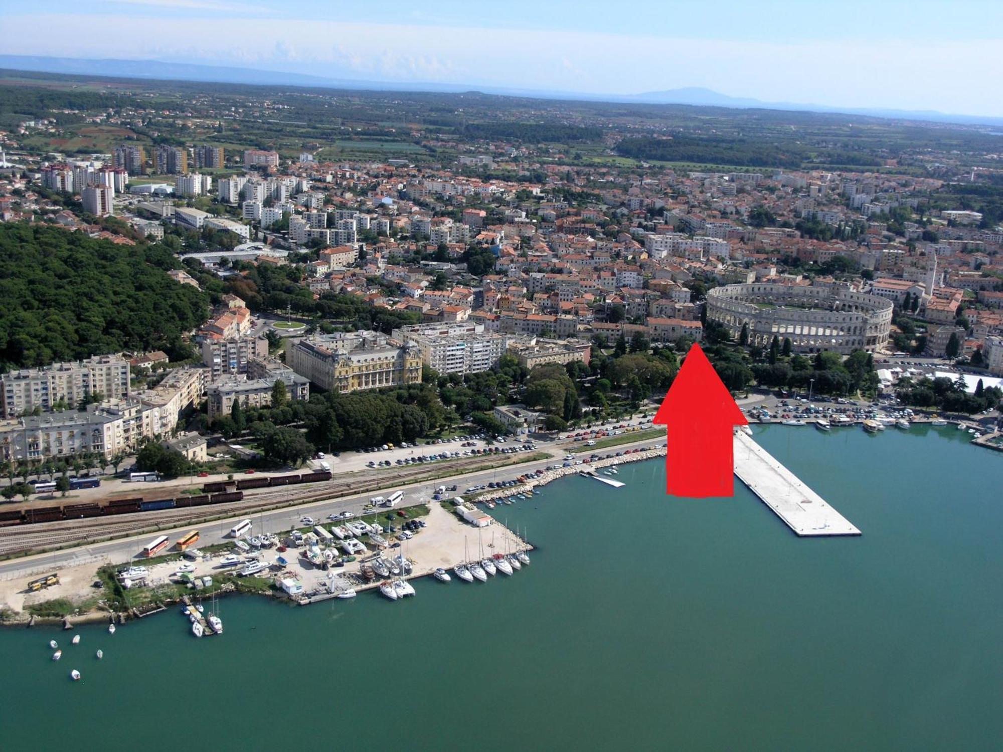 Apartments Arena Pula Exteriér fotografie