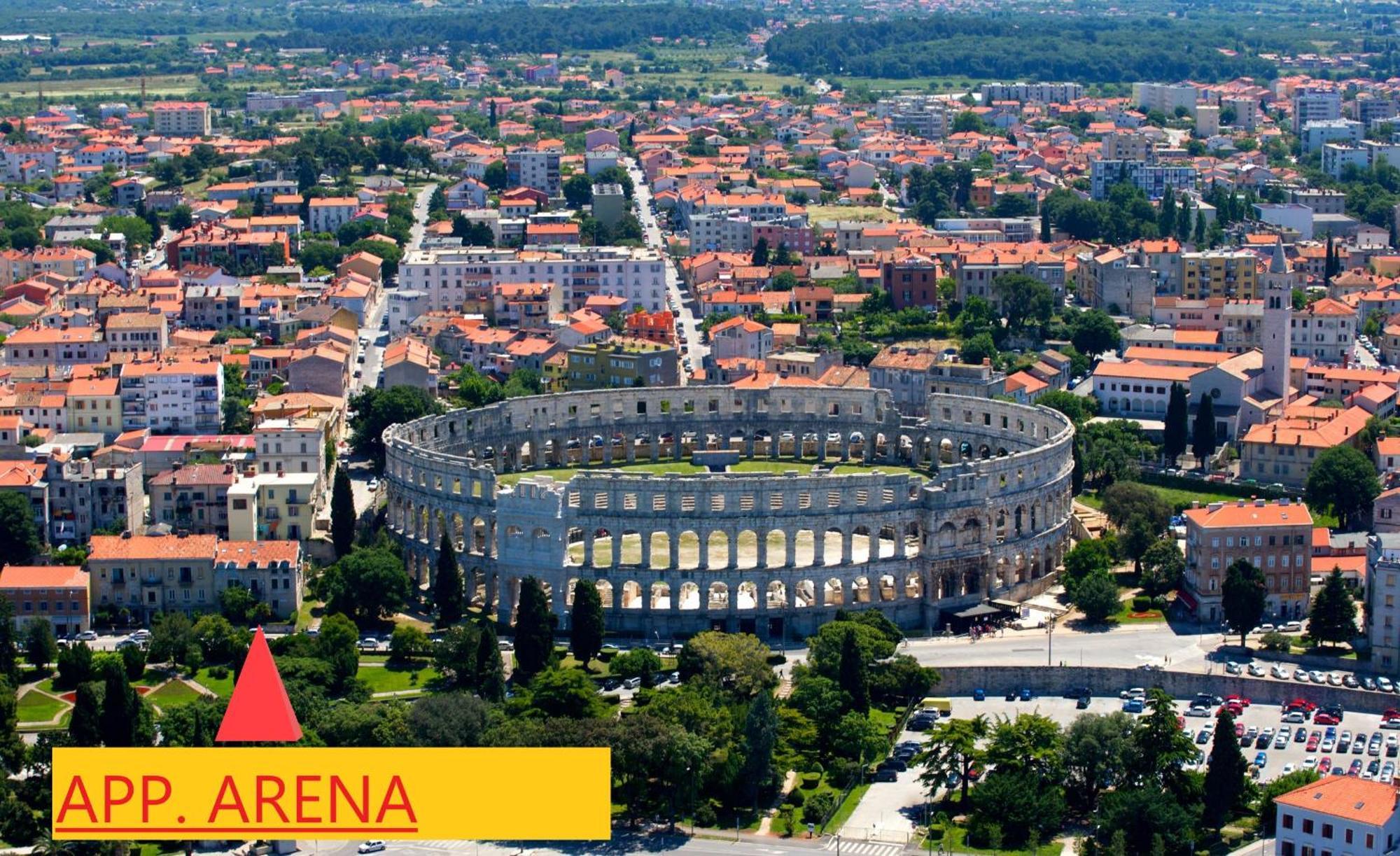 Apartments Arena Pula Exteriér fotografie
